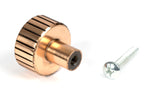 From The Anvil - Polished Bronze Judd Cabinet Knob - 25mm (No rose) | Sku. 50473 | Trade Door Handles.