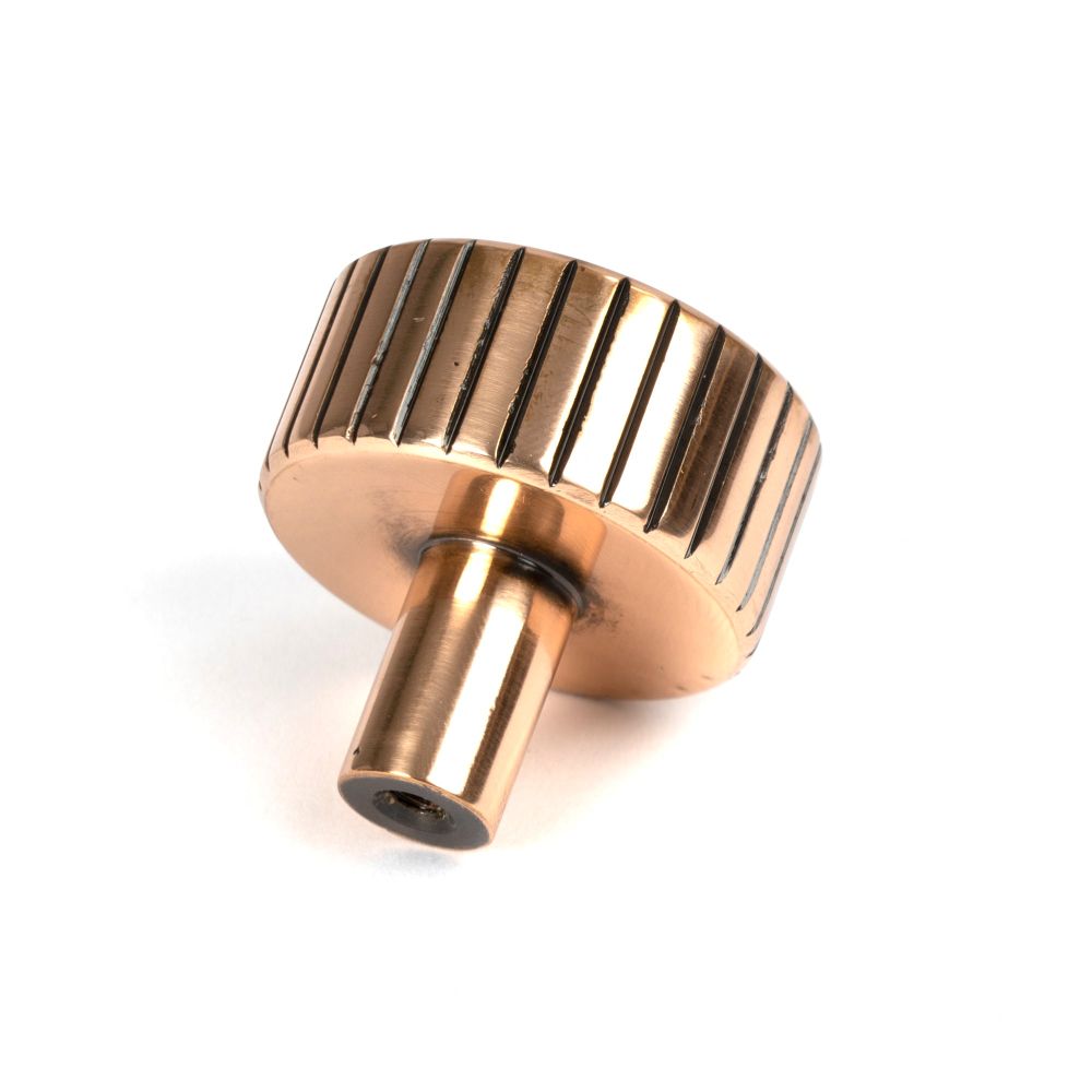 From The Anvil - Polished Bronze Judd Cabinet Knob - 32mm (No rose) | Sku. 50476 | Trade Door Handles.