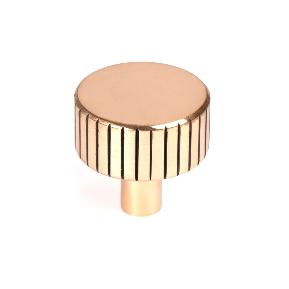 From The Anvil - Polished Bronze Judd Cabinet Knob - 32mm (No rose) | Sku. 50476 | Trade Door Handles.