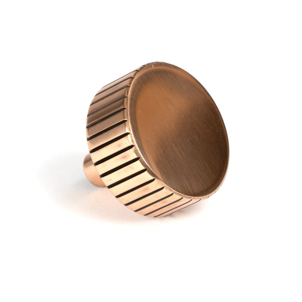 From The Anvil - Polished Bronze Judd Cabinet Knob - 38mm (No rose) | Sku. 50479 | Trade Door Handles.