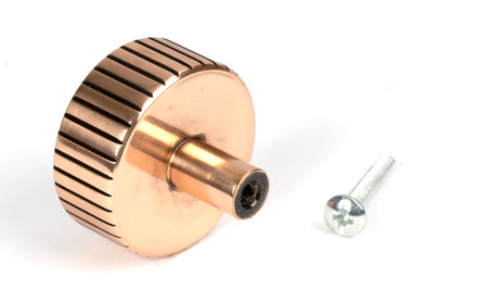From The Anvil - Polished Bronze Judd Cabinet Knob - 38mm (No rose) | Sku. 50479 | Trade Door Handles.