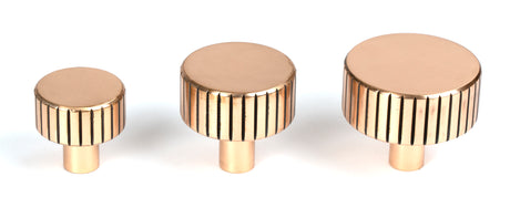 From The Anvil - Polished Bronze Judd Cabinet Knob - 38mm (No rose) | Sku. 50479 | Trade Door Handles.