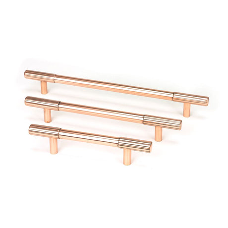 From The Anvil - Polished Bronze Judd Pull Handle - Small | Sku. 50481 | Trade Door Handles.