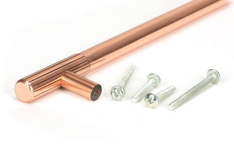 From The Anvil - Polished Bronze Judd Pull Handle - Medium | Sku. 50482 | Trade Door Handles.
