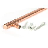 From The Anvil - Polished Bronze Judd Pull Handle - Medium | Sku. 50482 | Trade Door Handles.