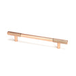 From The Anvil - Polished Bronze Judd Pull Handle - Medium | Sku. 50482 | Trade Door Handles.