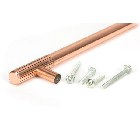 From The Anvil - Polished Bronze Judd Pull Handle - Large | Sku. 50483 | Trade Door Handles.