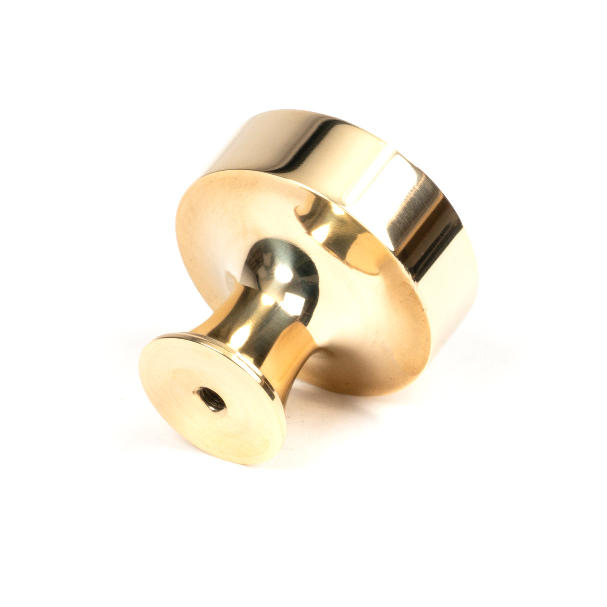 From The Anvil - Polished Brass Scully Cabinet Knob - 38mm | Sku. 50486 | Trade Door Handles.