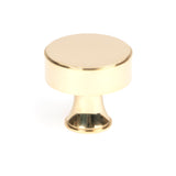 From The Anvil - Polished Brass Scully Cabinet Knob - 38mm | Sku. 50486 | Trade Door Handles.
