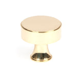 From The Anvil - Polished Brass Scully Cabinet Knob - 38mm | Sku. 50486 | Trade Door Handles.