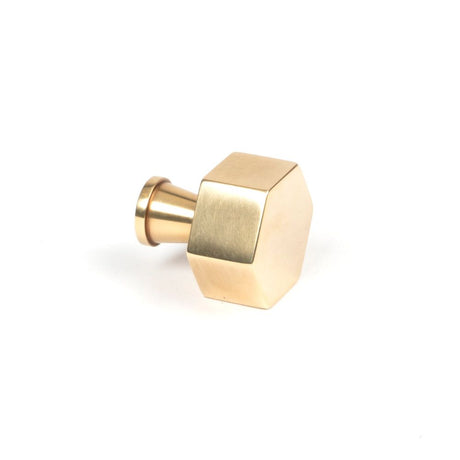 From The Anvil - Polished Brass Kahlo Cabinet Knob - 25mm | Sku. 50487 | Trade Door Handles.