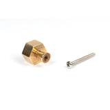 From The Anvil - Polished Brass Kahlo Cabinet Knob - 25mm | Sku. 50487 | Trade Door Handles.