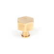 From The Anvil - Polished Brass Kahlo Cabinet Knob - 25mm | Sku. 50487 | Trade Door Handles.