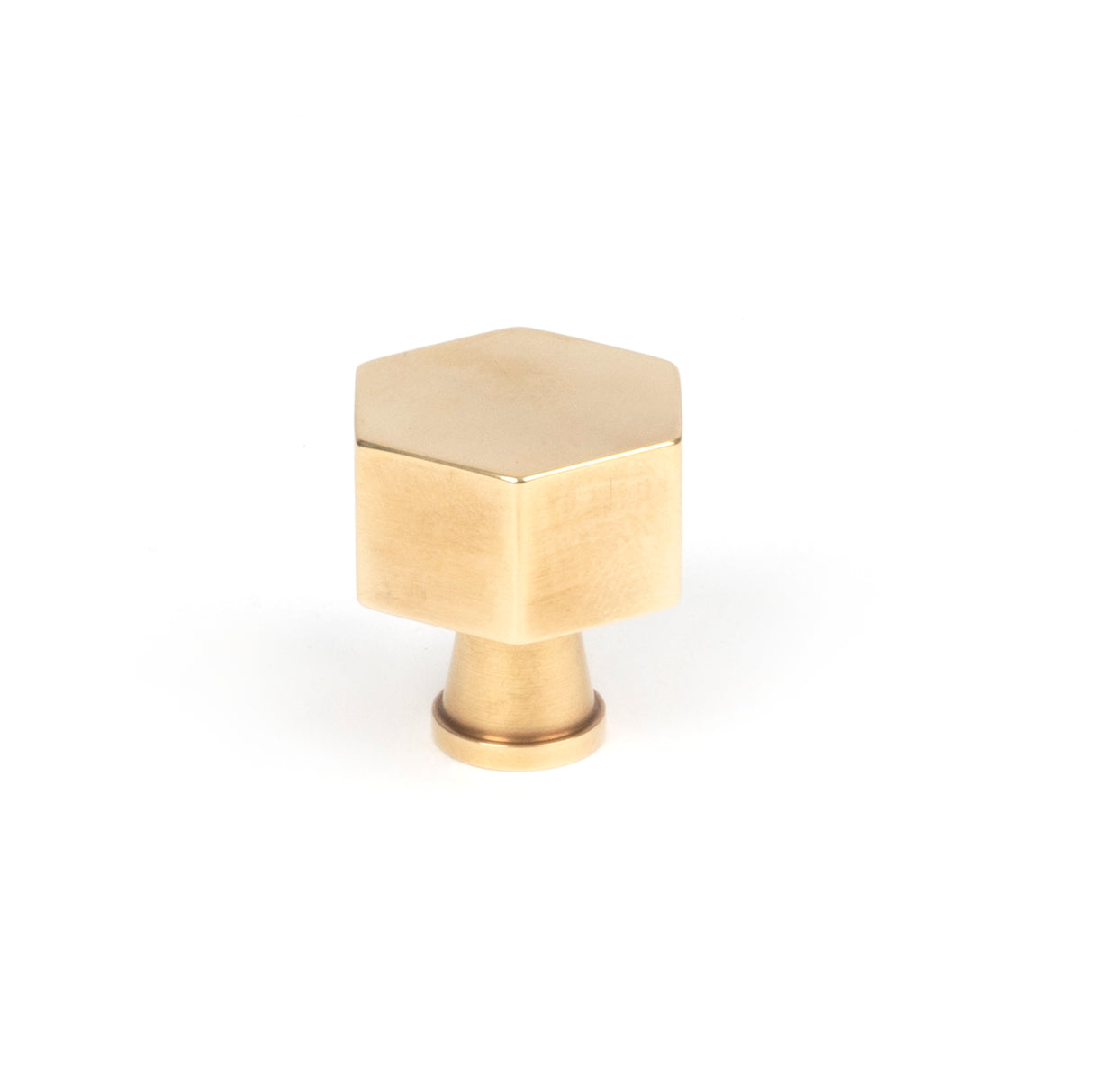 From The Anvil - Polished Brass Kahlo Cabinet Knob - 25mm | Sku. 50487 | Trade Door Handles.
