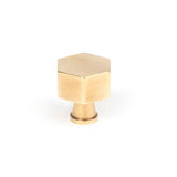 From The Anvil - Polished Brass Kahlo Cabinet Knob - 25mm | Sku. 50487 | Trade Door Handles.