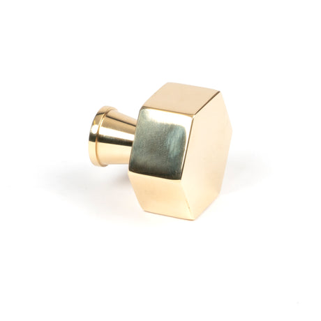 From The Anvil - Polished Brass Kahlo Cabinet Knob - 32mm | Sku. 50488 | Trade Door Handles.