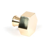 From The Anvil - Polished Brass Kahlo Cabinet Knob - 38mm | Sku. 50489 | Trade Door Handles.