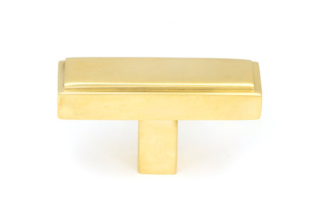 From The Anvil - Polished Brass Scully T-Bar | Sku. 50490 | Trade Door Handles.