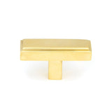 From The Anvil - Polished Brass Scully T-Bar | Sku. 50490 | Trade Door Handles.