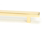 From The Anvil - Polished Brass Scully Pull Handle - Small | Sku. 50492 | Trade Door Handles.