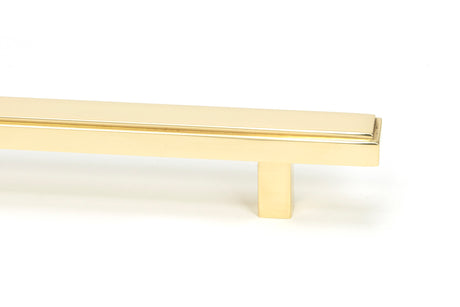 From The Anvil - Polished Brass Scully Pull Handle - Medium | Sku. 50493 | Trade Door Handles.