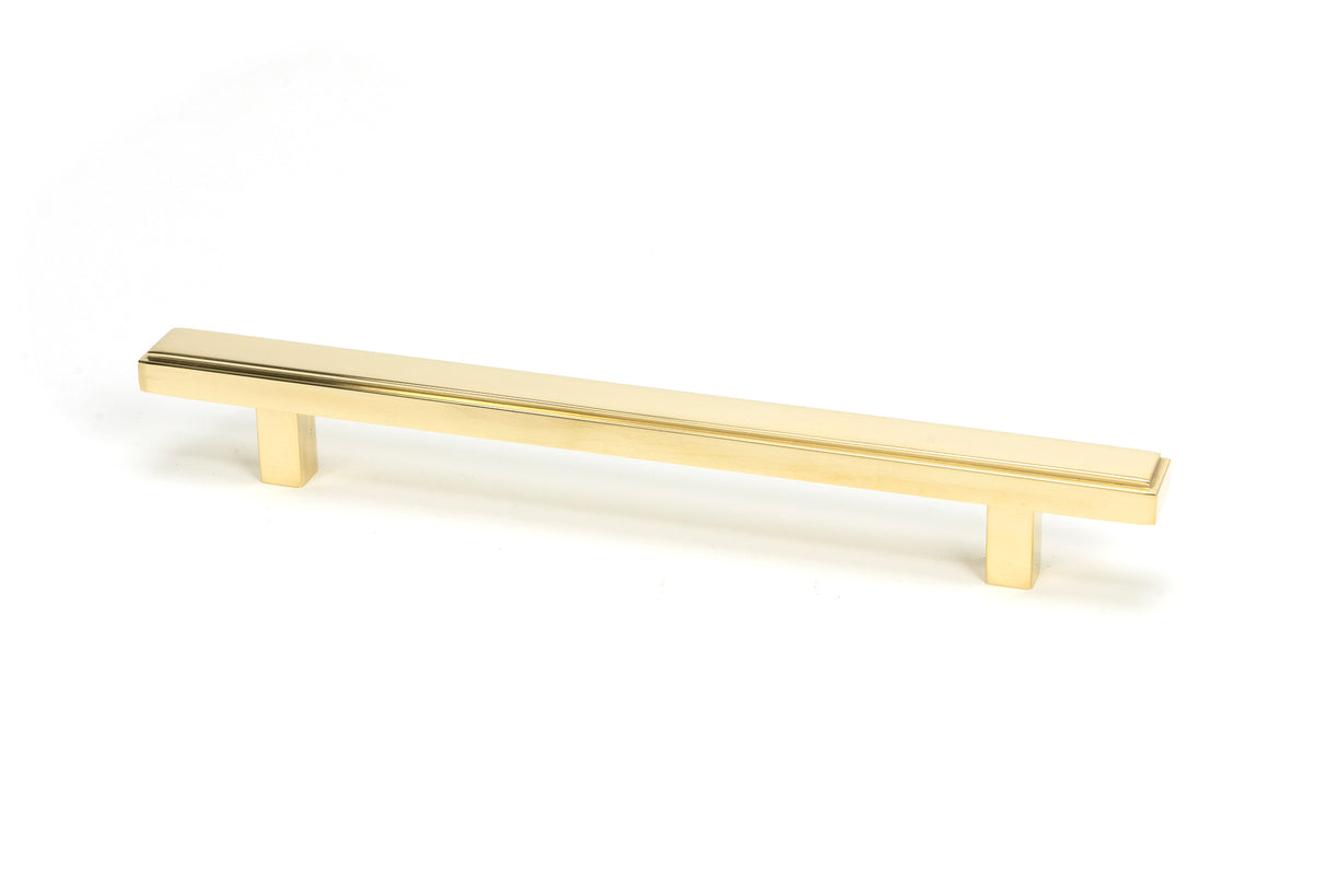 From The Anvil - Polished Brass Scully Pull Handle - Medium | Sku. 50493 | Trade Door Handles.