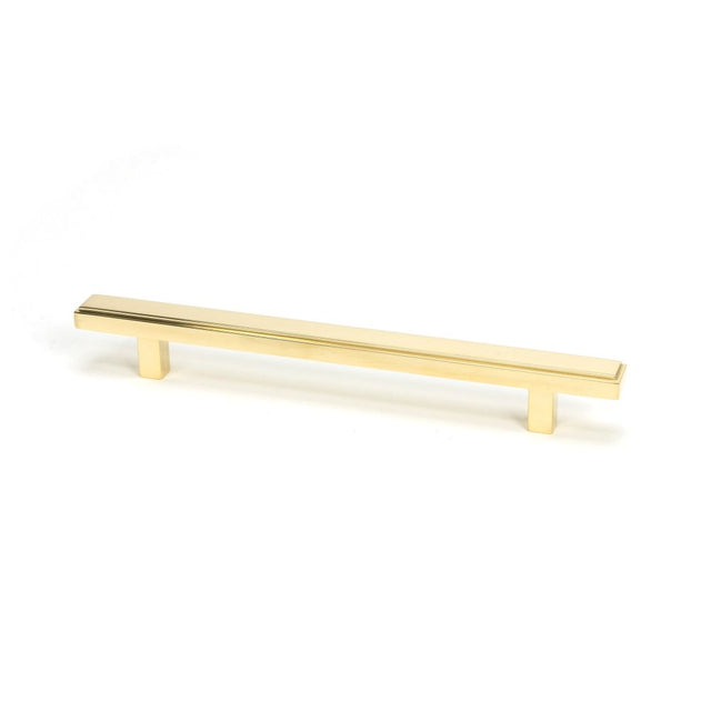 From The Anvil - Polished Brass Scully Pull Handle - Medium | Sku. 50493 | Trade Door Handles.