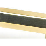 From The Anvil - Polished Brass Kahlo Pull Handle - Small | Sku. 50495 | Trade Door Handles.