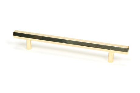 From The Anvil - Polished Brass Kahlo Pull Handle - Medium | Sku. 50496 | Trade Door Handles.
