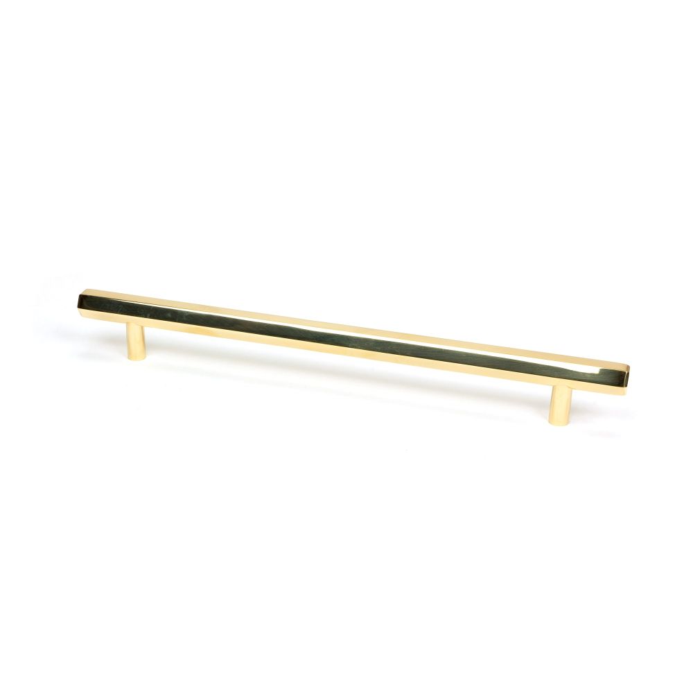 From The Anvil - Polished Brass Kahlo Pull Handle - Large | Sku. 50497 | Trade Door Handles.