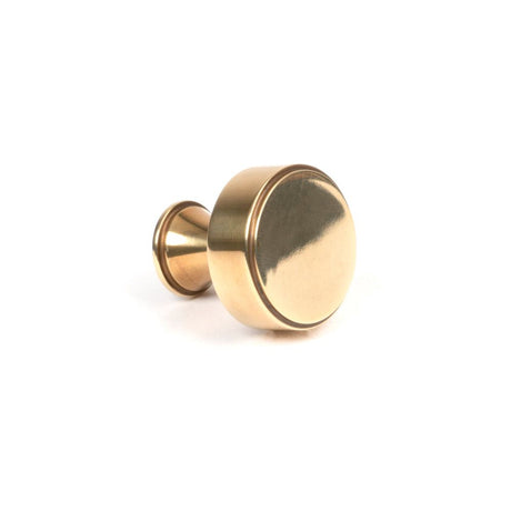 From The Anvil - Aged Brass Scully Cabinet Knob - 25mm | Sku. 50498 | Trade Door Handles.