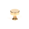 From The Anvil - Aged Brass Scully Cabinet Knob - 25mm | Sku. 50498 | Trade Door Handles.