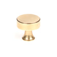 From The Anvil - Aged Brass Scully Cabinet Knob - 32mm | Sku. 50499 | Trade Door Handles.