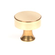 From The Anvil - Aged Brass Scully Cabinet Knob - 38mm | Sku. 50500 | Trade Door Handles.