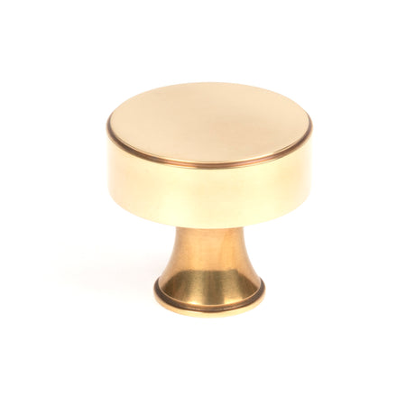 From The Anvil - Aged Brass Scully Cabinet Knob - 38mm | Sku. 50500 | Trade Door Handles.