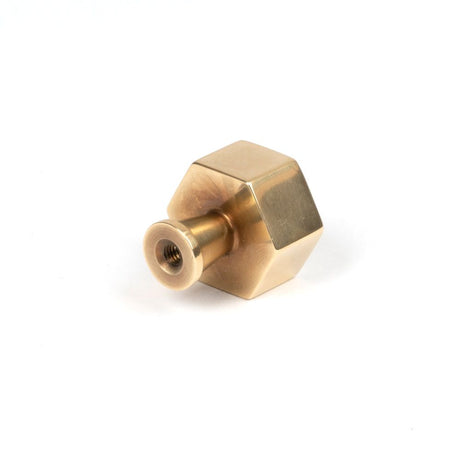 From The Anvil - Aged Brass Kahlo Cabinet Knob - 25mm | Sku. 50501 | Trade Door Handles.