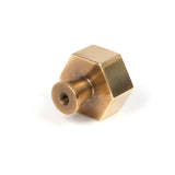 From The Anvil - Aged Brass Kahlo Cabinet Knob - 32mm | Sku. 50502 | Trade Door Handles.