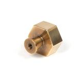 From The Anvil - Aged Brass Kahlo Cabinet Knob - 32mm | Sku. 50502 | Trade Door Handles.