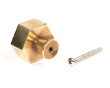 From The Anvil - Aged Brass Kahlo Cabinet Knob - 38mm | Sku. 50503 | Trade Door Handles.