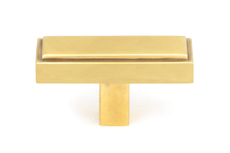 From The Anvil - Aged Brass Scully T-Bar | Sku. 50504 | Trade Door Handles.