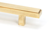 From The Anvil - Aged Brass Scully Pull Handle - Medium | Sku. 50507 | Trade Door Handles.