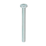 This is an image of Timco - Metric Threaded Machine Screws - PZ - Pan Head - Zinc M5 x 50mm - (100 PCS Box) 5050PPM
