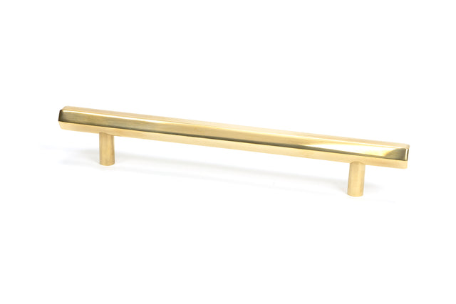 From The Anvil - Aged Brass Kahlo Pull Handle - Medium | Sku. 50510 | Trade Door Handles.