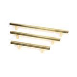 From The Anvil - Aged Brass Kahlo Pull Handle - Large | Sku. 50511 | Trade Door Handles.