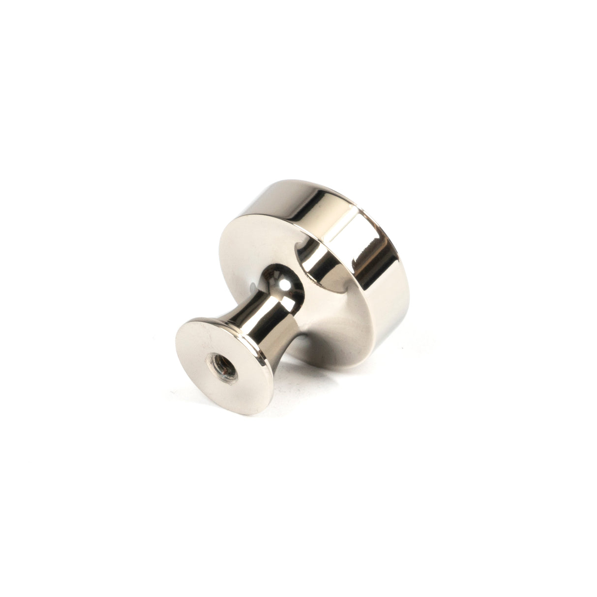 From The Anvil - Polished Nickel Scully Cabinet Knob - 25mm | Sku. 50512 | Trade Door Handles.