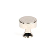 From The Anvil - Polished Nickel Scully Cabinet Knob - 25mm | Sku. 50512 | Trade Door Handles.