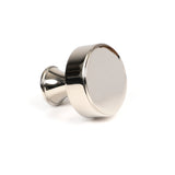 From The Anvil - Polished Nickel Scully Cabinet Knob - 32mm | Sku. 50513 | Trade Door Handles.