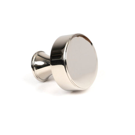 From The Anvil - Polished Nickel Scully Cabinet Knob - 32mm | Sku. 50513 | Trade Door Handles.