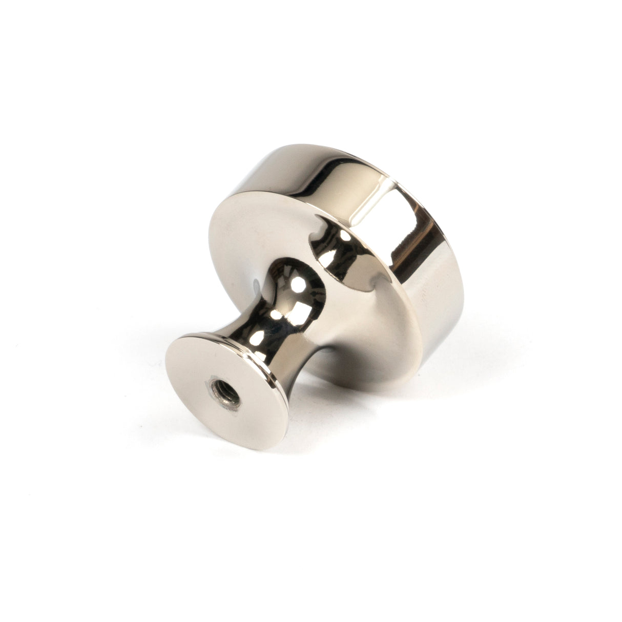 From The Anvil - Polished Nickel Scully Cabinet Knob - 32mm | Sku. 50513 | Trade Door Handles.