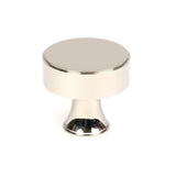 From The Anvil - Polished Nickel Scully Cabinet Knob - 38mm | Sku. 50514 | Trade Door Handles.